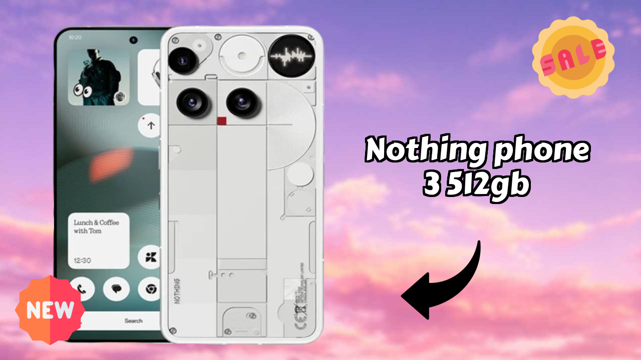 Nothing Phone 3 512GB Display Size: 6.67 Inches (16.94 Cm) Screen Review