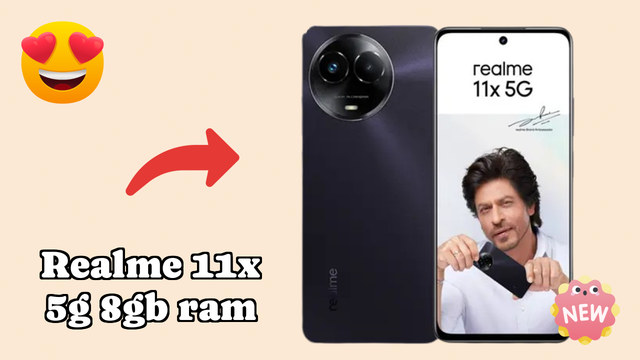Realme 11x 5G 8GB RAM Display Analysis: 6.72 Inches (17.07 Cm) Screen